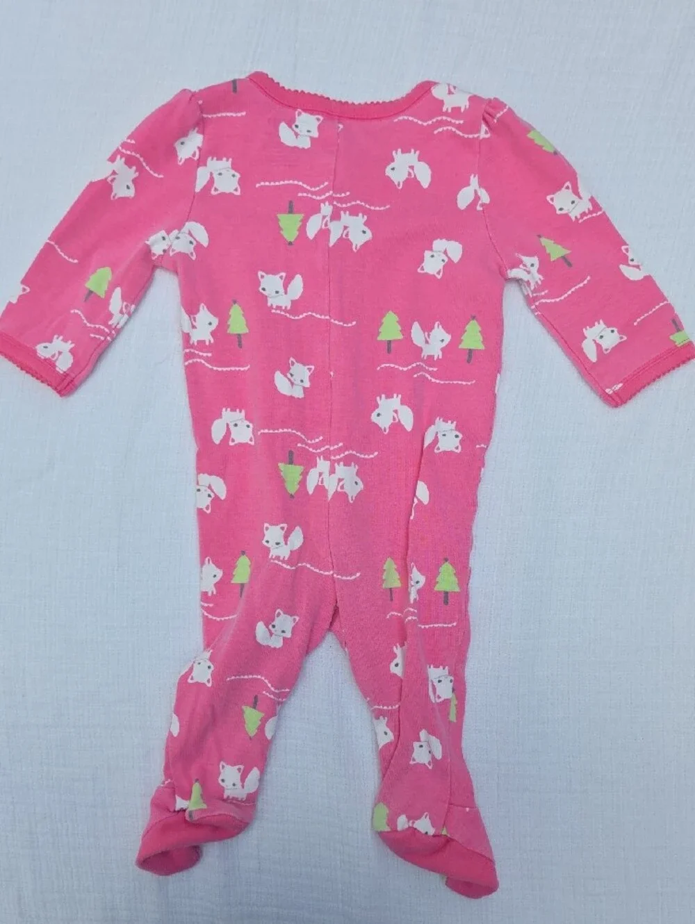 Baby Girl 5-pack Pink Multi Footed Sleepers 0-3 Months